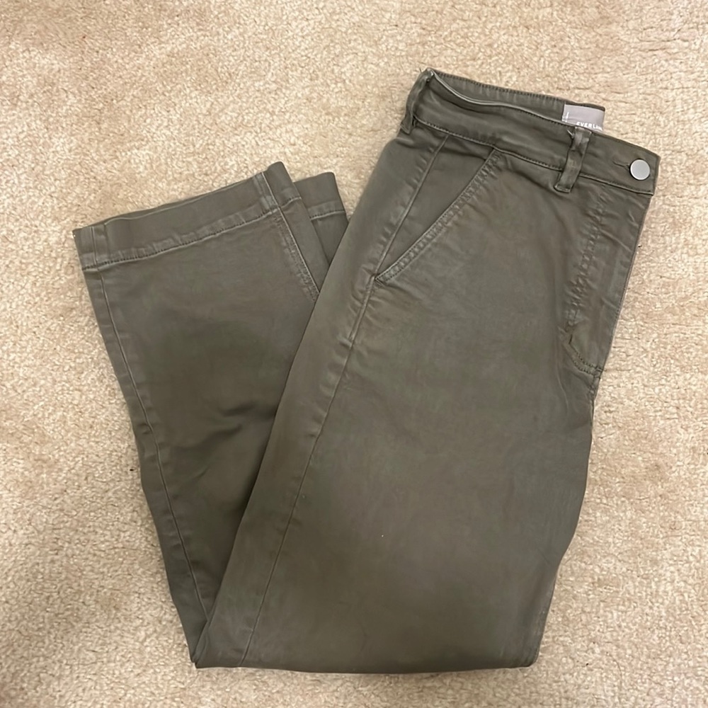 Everlane Chino Green sz 8